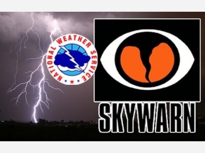 Attention Ham Radio Operators-Become a Local Member of SkyWarn for Weather Emergencies 