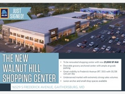 Walnut Hill Shopping Center to Reopen with Aldi’s and Sheetz Gas Station