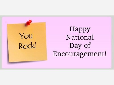 September 12: National Day of Encouragement