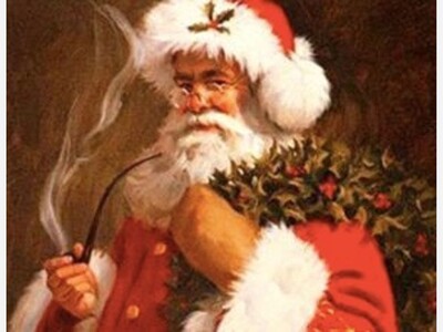 Did Santa Ever Smoke A Pipe? 