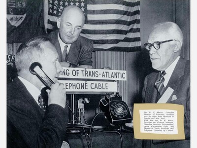 HELLO…..HELLO….First Transatlantic Telephone Call January 7th, 1927