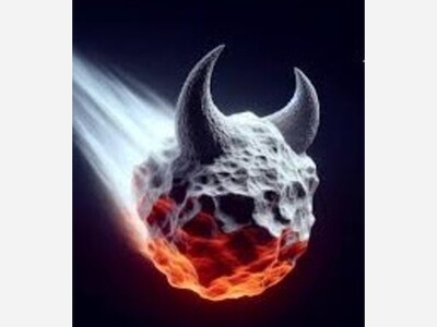 The Devil's Comet: Coming in April During Time of Solar Eclipse And Billions of Cicada Resurgence!